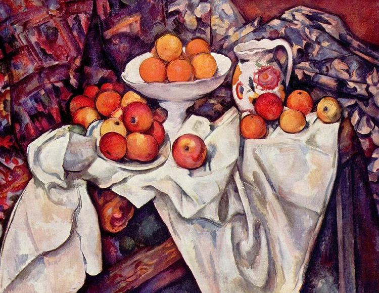 Paul Cezanne Stilleben mit Apfeln und Orangen oil painting picture